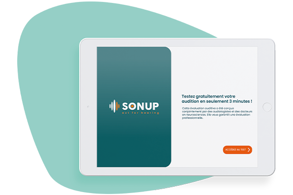 Présentation introduction test auditif sonup