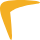 Pictogramme flèche jaune